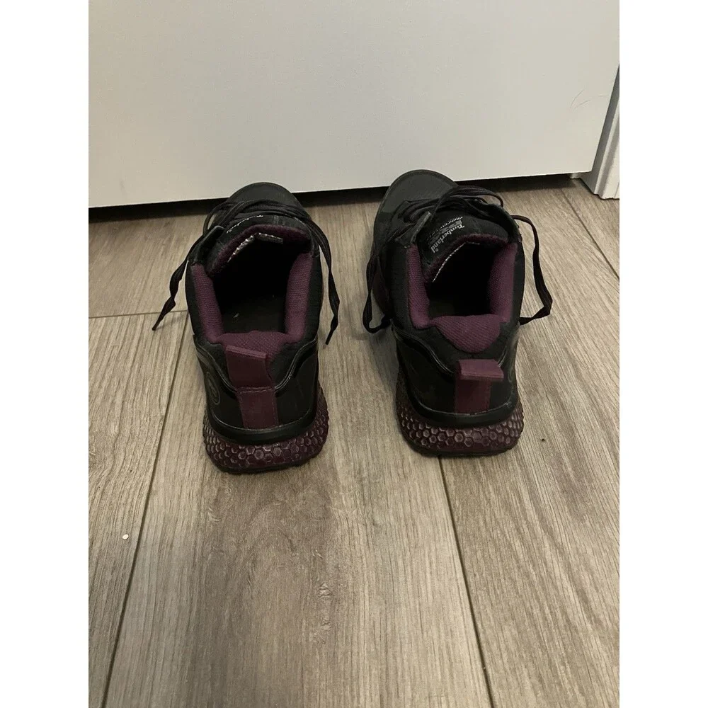Timberland Pro 524 Aerocore Shoes Women 7 Purple Black Work Sneakers Safety Toe
